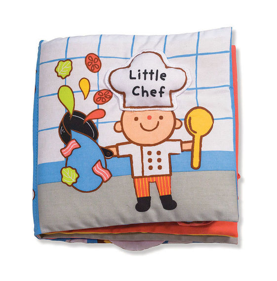 Melissa and Doug Soft Activity Book - Little Chef - All-Star Learning Inc. - Proudly Canadian