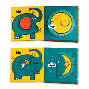 Melissa and Doug Soft Activity Book - Opposites - All-Star Learning Inc. - Proudly Canadian