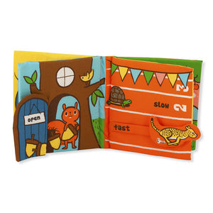 Melissa and Doug Soft Activity Book - Opposites - All-Star Learning Inc. - Proudly Canadian