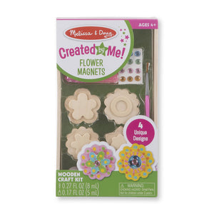 Melissa and Doug Created by Me! Flower Magnets Wooden Craft Kit - All-Star Learning Inc. - Proudly Canadian
