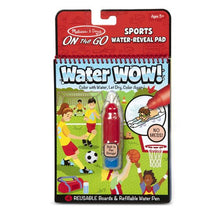 Melissa and Doug Water Wow! Sports Water-Reveal Pad - On the Go Travel Activity - All-Star Learning Inc. - Proudly Canadian
