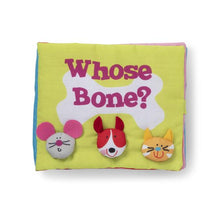 Melissa and Doug K's Kids Whose Bone? Cloth Book - All-Star Learning Inc. - Proudly Canadian