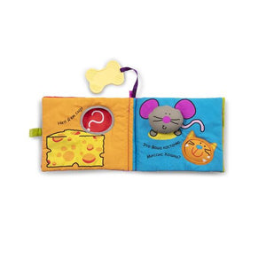 Melissa and Doug K's Kids Whose Bone? Cloth Book - All-Star Learning Inc. - Proudly Canadian