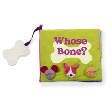 Melissa and Doug K's Kids Whose Bone? Cloth Book - All-Star Learning Inc. - Proudly Canadian