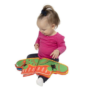 Melissa and Doug K's Kids My Shoes Cloth Book - All-Star Learning Inc. - Proudly Canadian