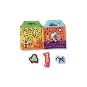 Melissa and Doug K's Kids Who Lives Here Cloth Book - All-Star Learning Inc. - Proudly Canadian