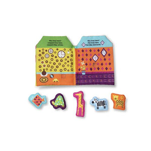 Melissa and Doug K's Kids Who Lives Here Cloth Book - All-Star Learning Inc. - Proudly Canadian