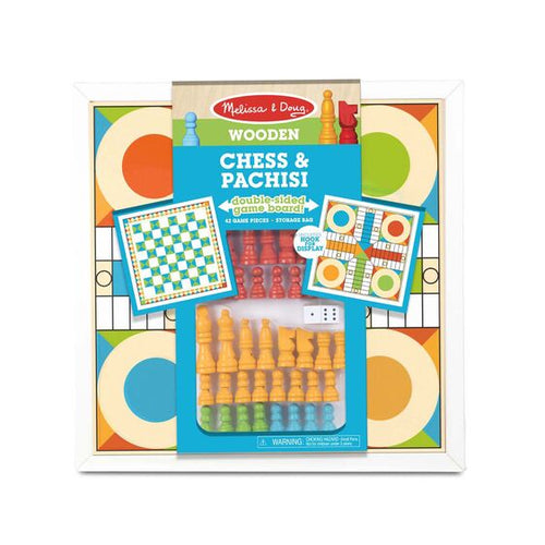 Melissa and Doug Wooden Chess & Pachisi - All-Star Learning Inc. - Proudly Canadian
