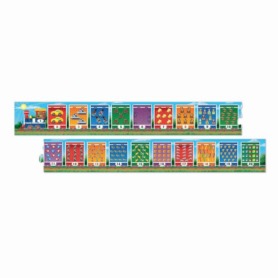 Melissa and Doug Number Train Floor Puzzle - All-Star Learning Inc. - Proudly Canadian