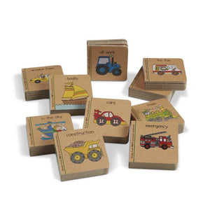 Melissa and Doug Natural Play Book Tower: Little Vehicle Books - All-Star Learning Inc. - Proudly Canadian