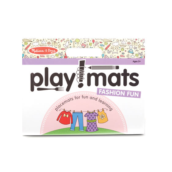 Melissa and Doug Playmats - Fashion Fun - All-Star Learning Inc. - Proudly Canadian