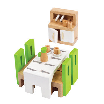 Hape Dining Room Dollhouse Furniture - All-Star Learning Inc. - Proudly Canadian