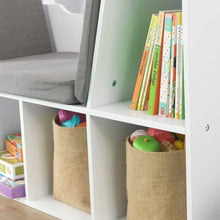 KidKraft Bookcase with Reading Nook - White