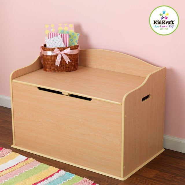KidKraft Austin Toy Box in Natural - All-Star Learning Inc. - Proudly Canadian