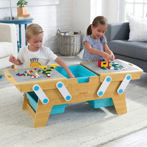 KidKraft Building Bricks Play n Store Stable - All-Star Learning Inc. - Proudly Canadian