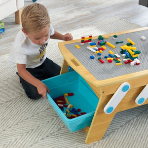 KidKraft Building Bricks Play n Store Stable - All-Star Learning Inc. - Proudly Canadian