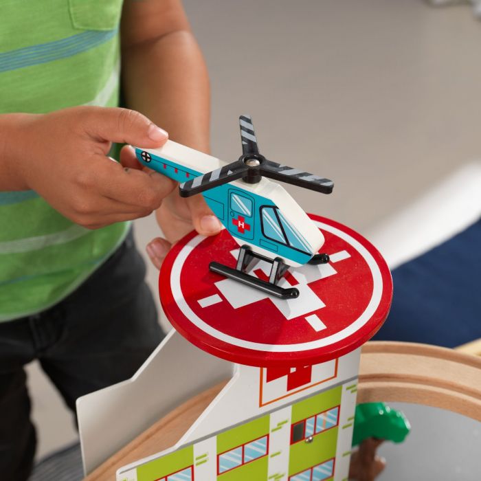 Kidkraft aero city train sales table