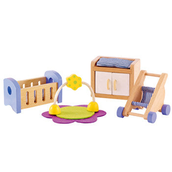 Hape Baby's Room Dollhouse Furniture - All-Star Learning Inc. - Proudly Canadian