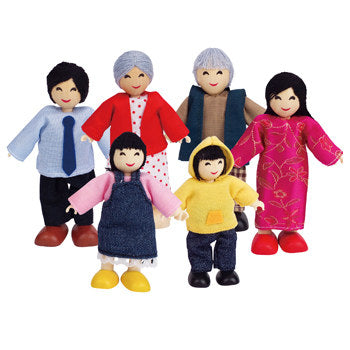 Hape Happy Family - Asian - All-Star Learning Inc. - Proudly Canadian