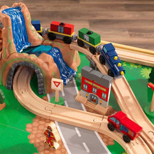 KidKraft Adventure Town Railway Train Set & Table with EZ Kraft Assembly - All-Star Learning Inc. - Proudly Canadian