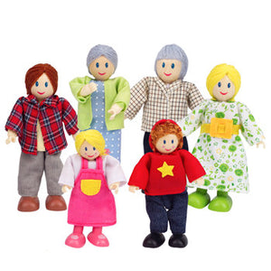 Hape Happy Family - Caucasian - All-Star Learning Inc. - Proudly Canadian
