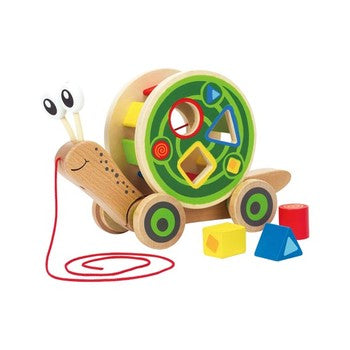 Hape Walk-A-Long Snail - All-Star Learning Inc. - Proudly Canadian