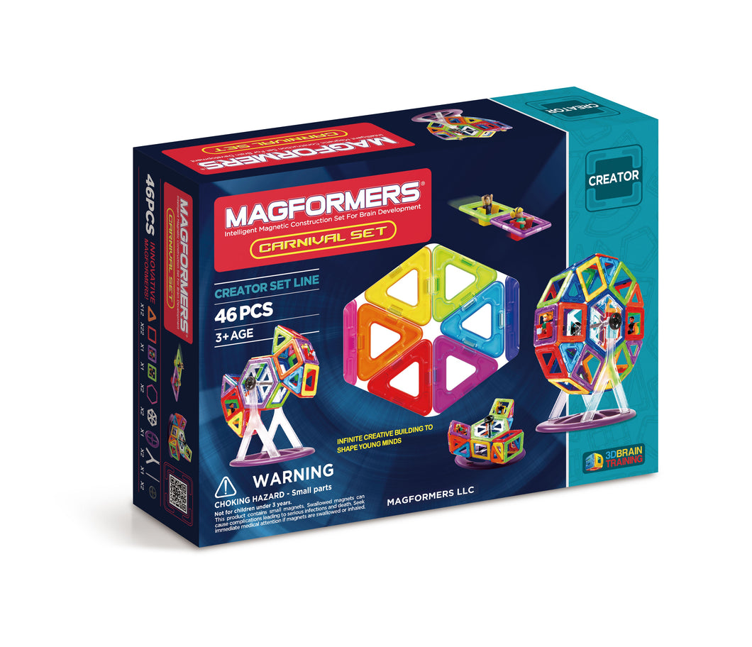 Magformers - 46 Piece Carnival Set - All-Star Learning Inc. - Proudly Canadian