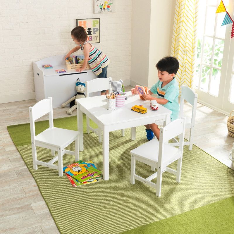 Kids table shop with 4 chairs