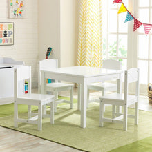 KidKraft Farmhouse Table & 4 Chair Set - White