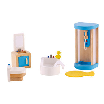 Hape Family Bathroom Dollhouse Furniture - All-Star Learning Inc. - Proudly Canadian