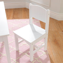 KidKraft Nantucket Table with Bench and 2 Chairs - White