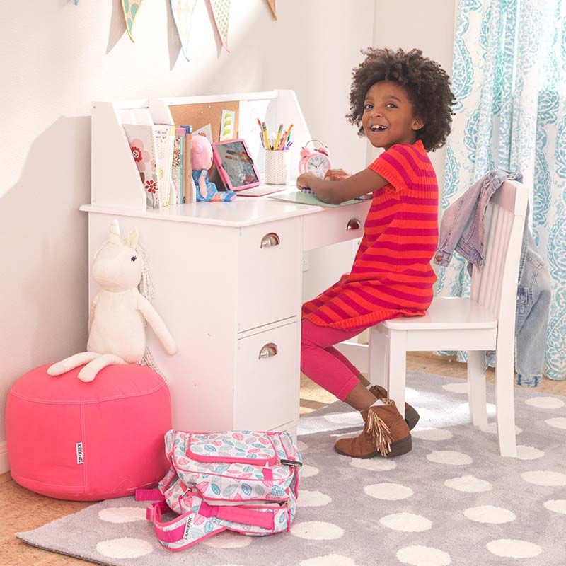 Kidkraft Desk KIDKRAFT Avalon Desk With Hutch