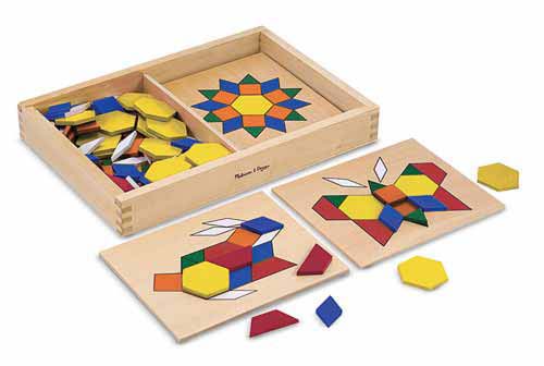 Melissa and Doug Pattern Blocks and Boards - All-Star Learning Inc. - Proudly Canadian