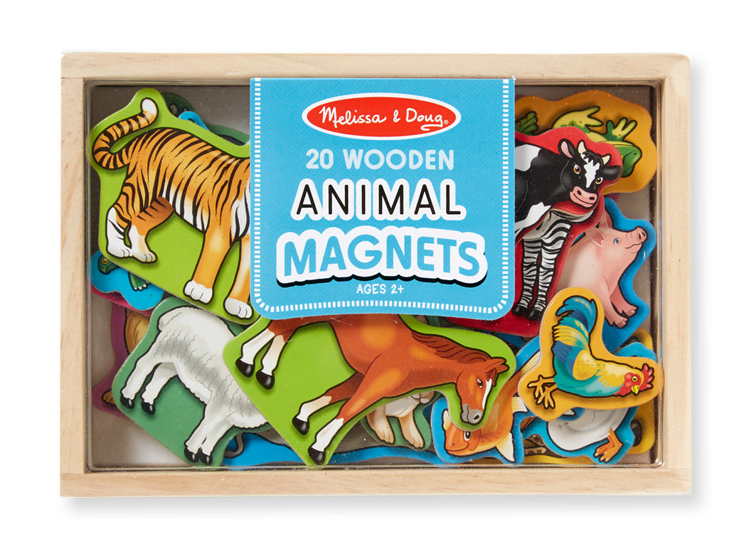 Melissa and Doug Wooden Animal Magnets - All-Star Learning Inc. - Proudly Canadian