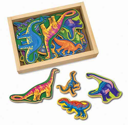 Melissa and Doug Wooden Dinosaur Magnets - All-Star Learning Inc. - Proudly Canadian