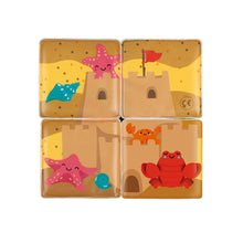Janod 4 Bath Cubes Puzzle
