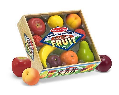 Melissa and Doug Play-time Produce Fruit - Play Food - All-Star Learning Inc. - Proudly Canadian