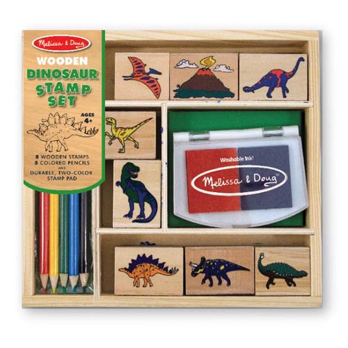 Melissa and Doug Dinosaur Stamp Set - All-Star Learning Inc. - Proudly Canadian