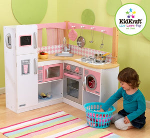 KidKraft Grand Gourmet Corner Kitchen - All-Star Learning Inc. - Proudly Canadian