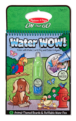 Melissa and Doug Water WOW! Book - Animals - All-Star Learning Inc. - Proudly Canadian