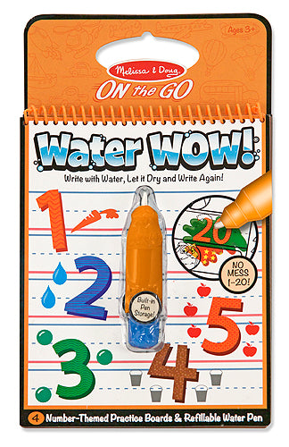 Melissa and Doug Water WOW! Book - Numbers - All-Star Learning Inc. - Proudly Canadian