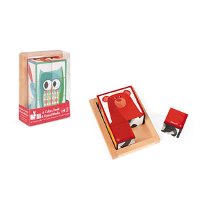 Janod 6 Forest Blocks Box (Wood) - All-Star Learning Inc. - Proudly Canadian