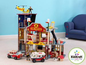 KidKraft Deluxe Fire Rescue Set - All-Star Learning Inc. - Proudly Canadian