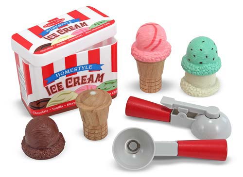 Melissa and Doug Scoop & Stack Ice Cream Cone Playset - All-Star Learning Inc. - Proudly Canadian