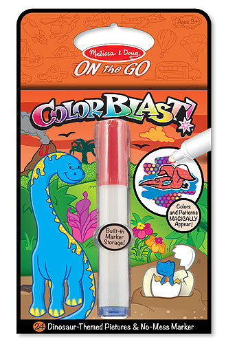 Melissa and Doug Dinosaurs Colorblast Book - All-Star Learning Inc. - Proudly Canadian