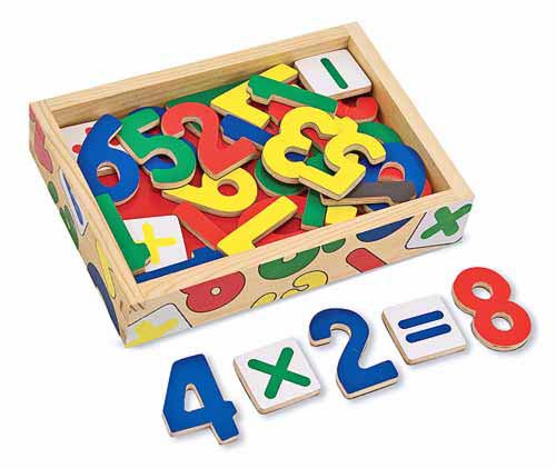 Melissa and Doug Magnetic Wooden Numbers - All-Star Learning Inc. - Proudly Canadian