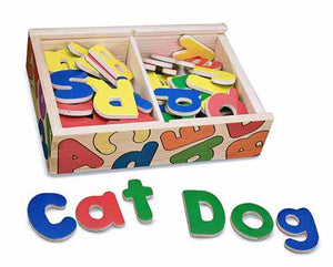 Melissa and Doug Magnetic Wooden Alphabet Letters - All-Star Learning Inc. - Proudly Canadian