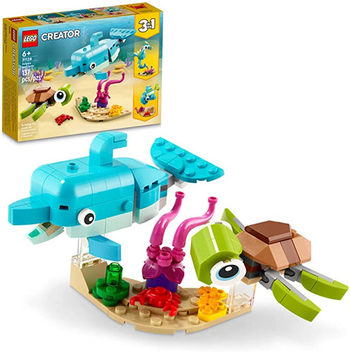 LEGO Creator 3in1 Dolphin and Turtle 31128
