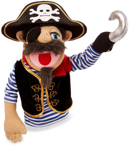 Melissa and Doug Pirate Puppet with Detachable Wooden Rod for Animated Gestures - All-Star Learning Inc. - Proudly Canadian