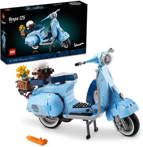 LEGO Vespa 125 10298 Model Building Kit; Build a Detailed Displayable Model of a Vintage Italian Icon with This Building Set for Adults (1,106 Pieces)